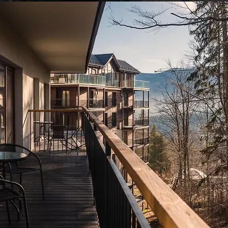 Srodkowa Widok Na Gory 1 Pietro Garaz Gratis Daire Szklarska Poreba